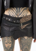 Leo Leather Layering Skirt