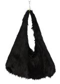 Black Fur Shopper