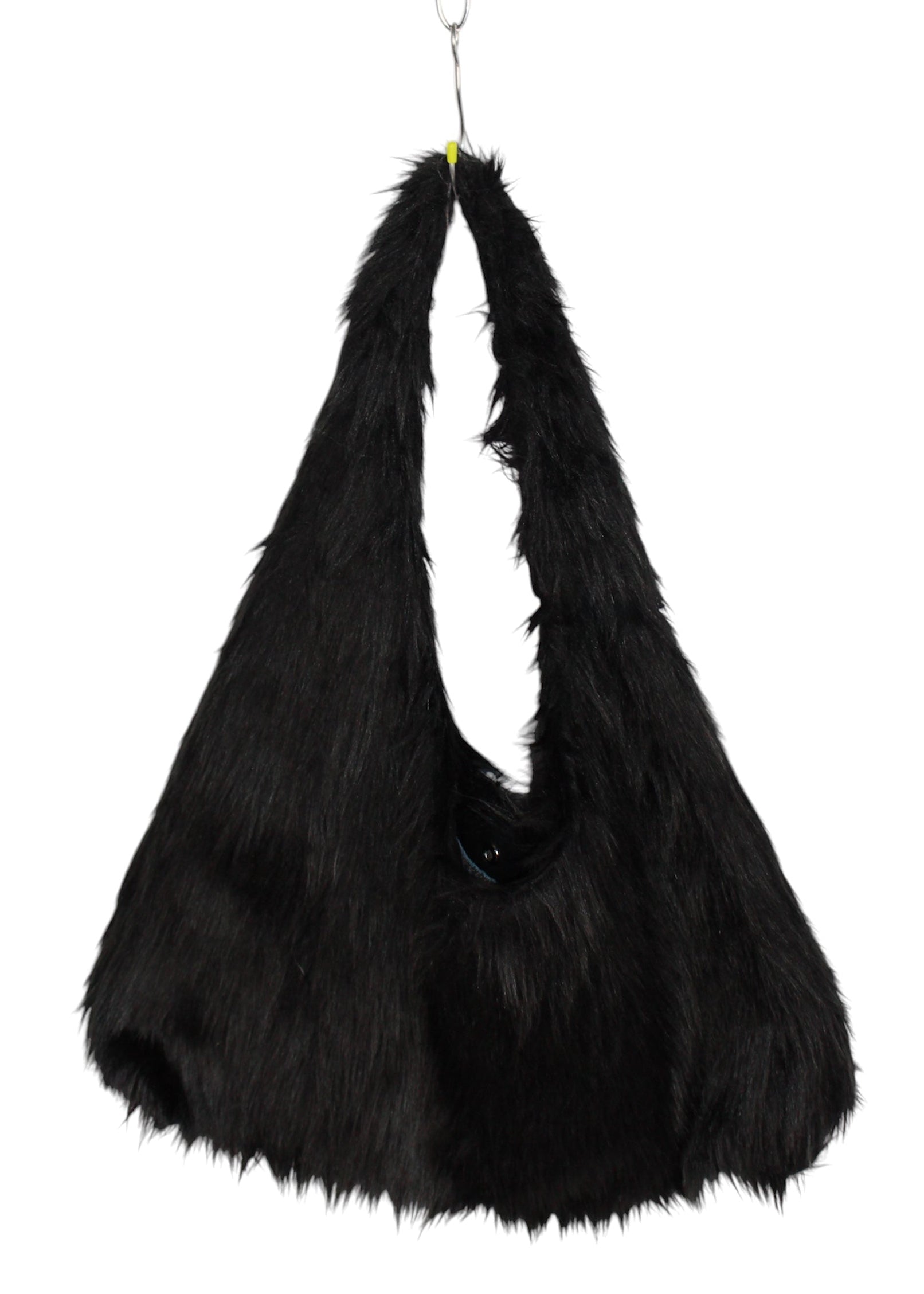 Black Fur Shopper