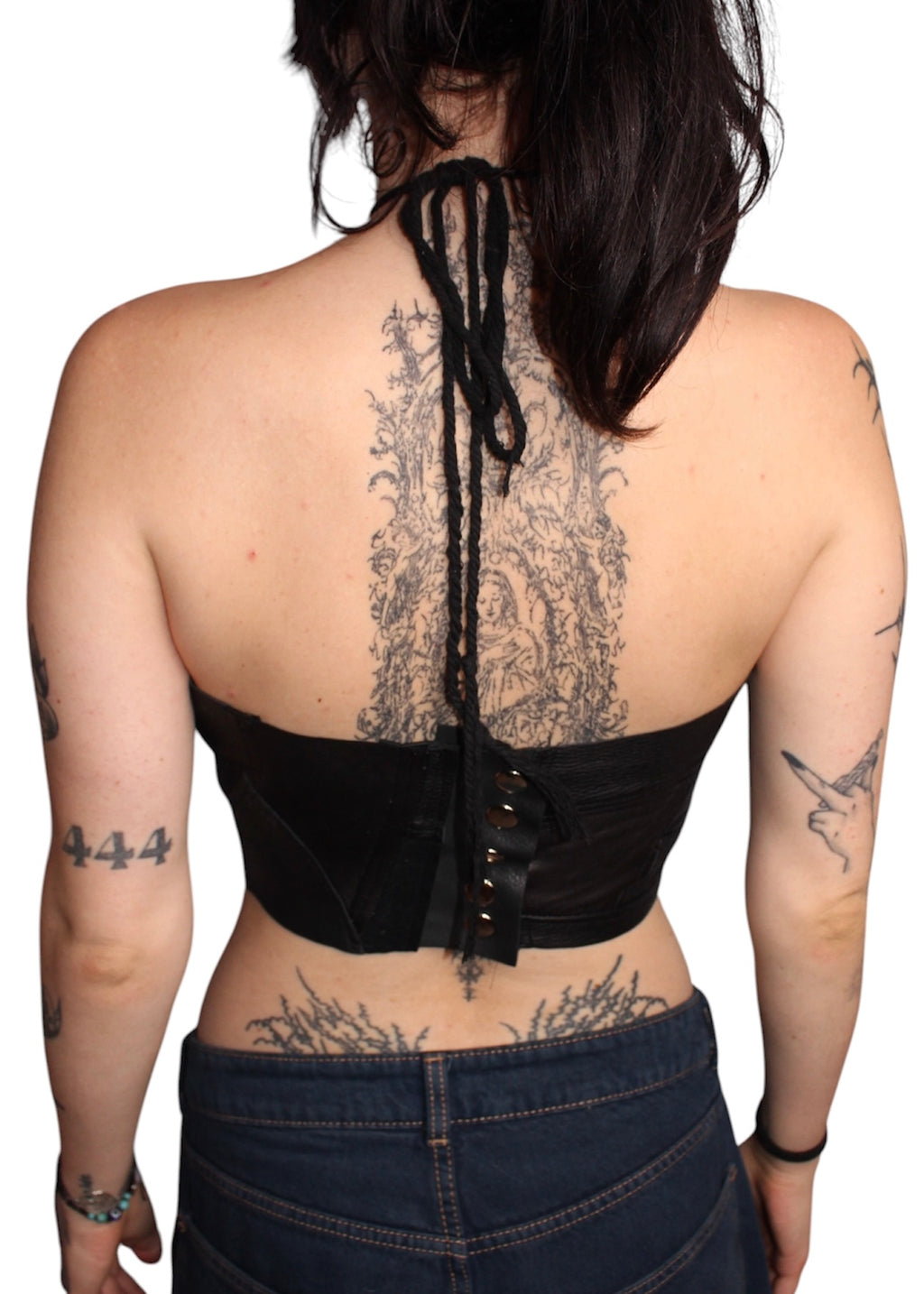 Corsagen Leather Top