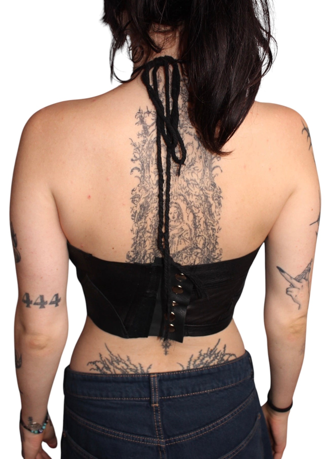 Corsagen Leather Top