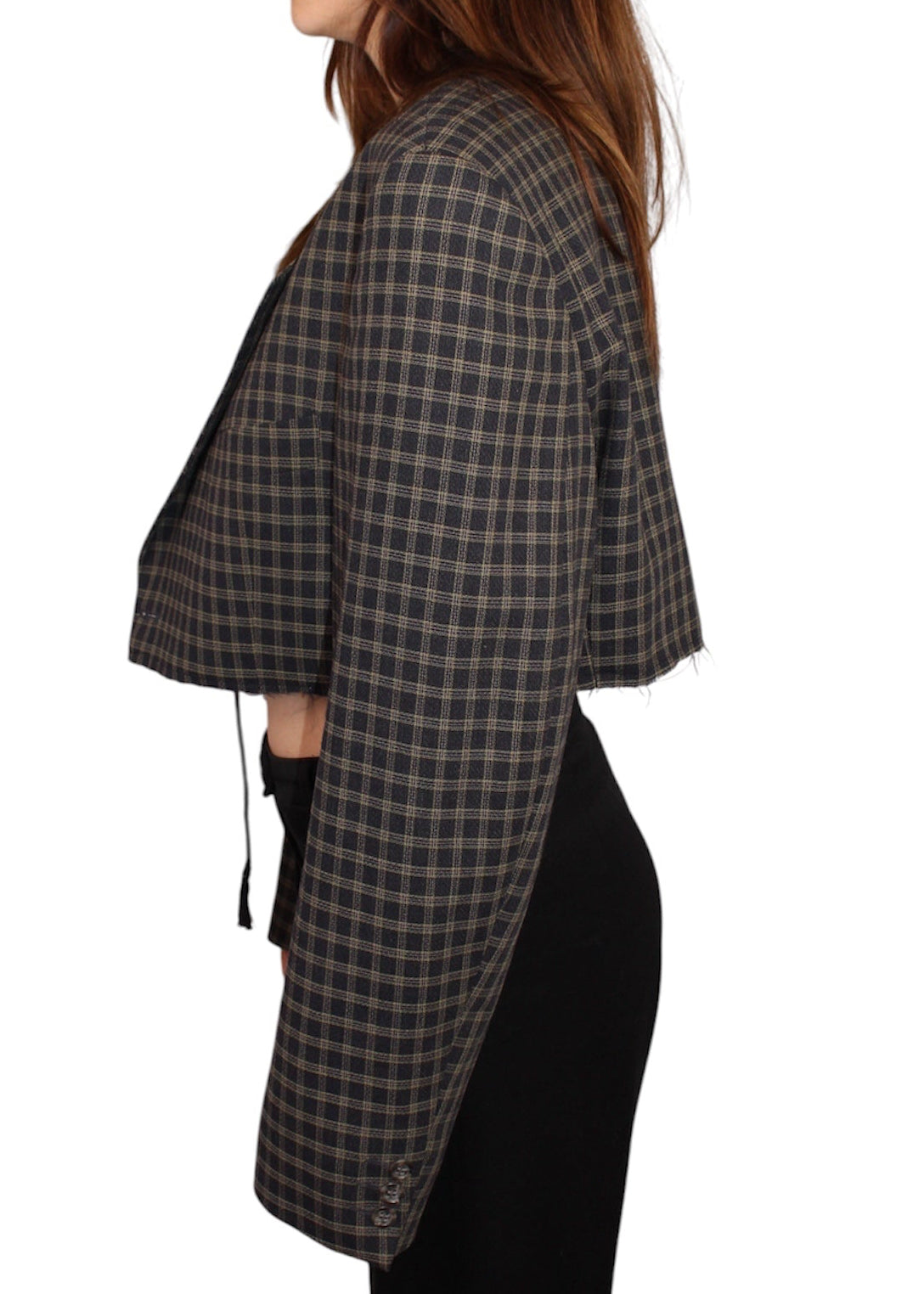 Checkered Blazer