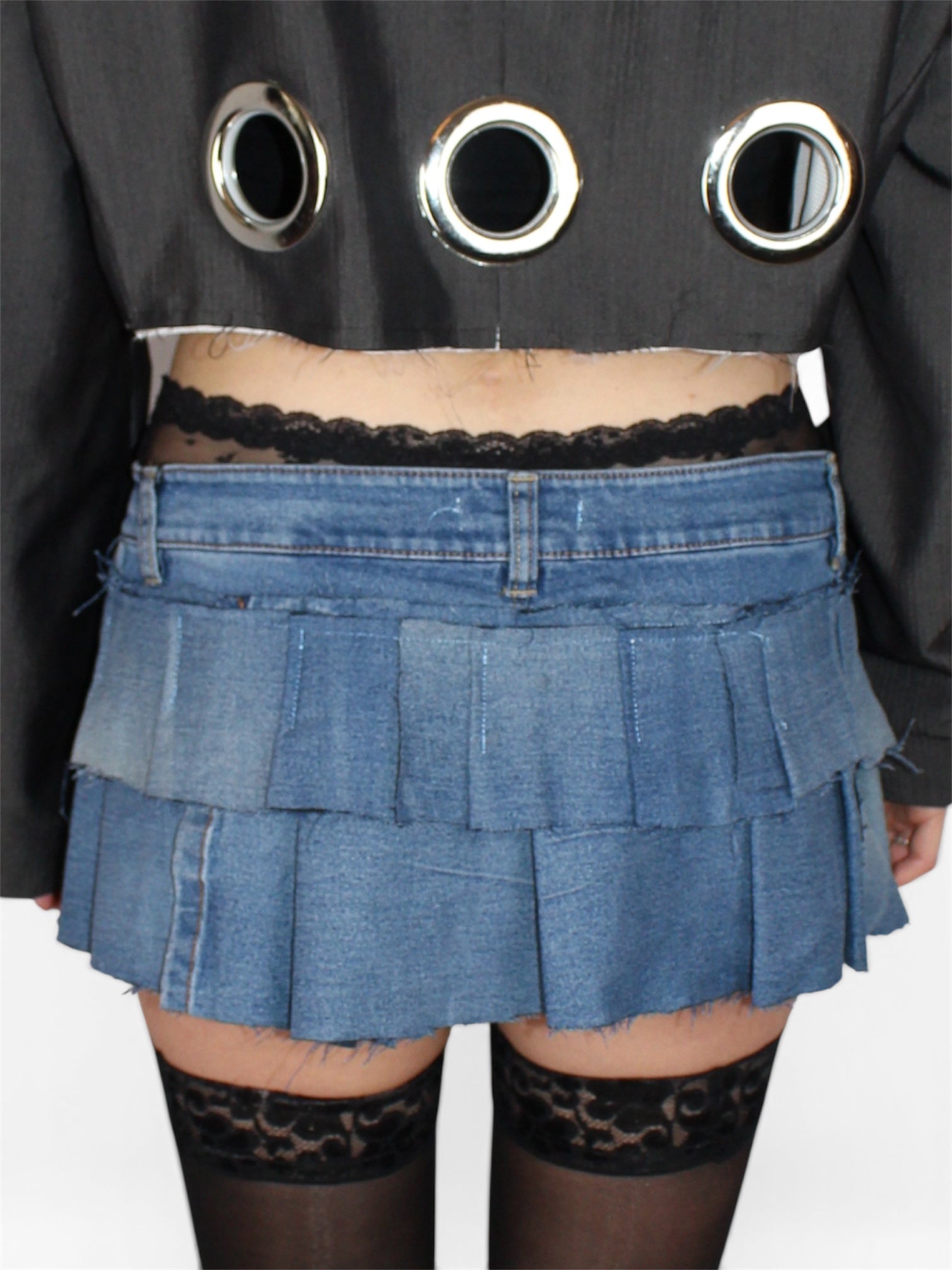 Blue Denim Skirt